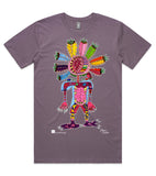 BLOSSY_Mens crew neck graphic T-shirt