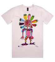 BLOSSY_Mens crew neck graphic T-shirt