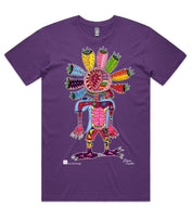 BLOSSY_Mens crew neck graphic T-shirt