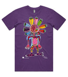 BLOSSY_Mens crew neck graphic T-shirt
