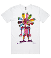 BLOSSY_Mens crew neck graphic T-shirt
