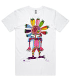 BLOSSY_Mens crew neck graphic T-shirt