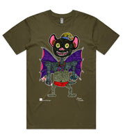 DEXTER_Mens crew neck graphic T-shirt