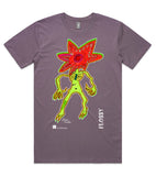 FLOSSY_Mens crew neck graphic T-shirt