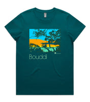 DESIGN 118 Womens crew neck graphic T-shirt