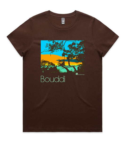 DESIGN 118 Womens crew neck graphic T-shirt