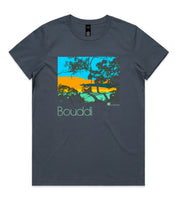 DESIGN 118 Womens crew neck graphic T-shirt