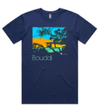 DESIGN 118 Mens crew neck graphic T-shirt