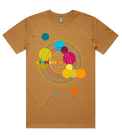 DESIGN 124 Mens crew neck graphic T-shirt