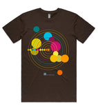 DESIGN 124 Mens crew neck graphic T-shirt