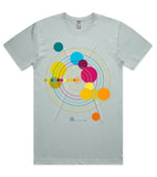 DESIGN 124 Mens crew neck graphic T-shirt