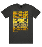 DESIGN 133 Mens crew neck graphic T-shirt