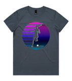 DESIGN 17 Womens crew neck graphic T-shirt
