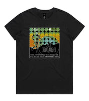 DESIGN 23a Womens crew neck graphic T-shirt