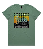 DESIGN 23a Womens crew neck graphic T-shirt