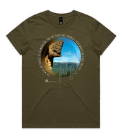 DESIGN 26 Womens crew neck graphic T-shirt