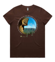 DESIGN 26 Womens crew neck graphic T-shirt