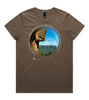 DESIGN 26 Womens crew neck graphic T-shirt
