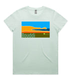 DESIGN 29 Womens crew neck graphic T-shirt