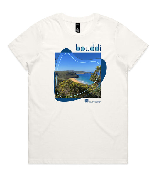 DESIGN 30d Womens crew neck graphic T-shirt