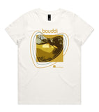 DESIGN 30e Womens crew neck graphic T-shirt