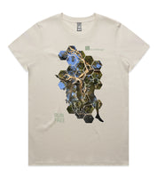 DESIGN 80 Womens crew neck graphic T-shirt