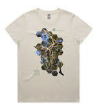 DESIGN 80 Womens crew neck graphic T-shirt