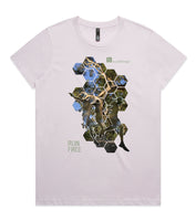 DESIGN 80 Womens crew neck graphic T-shirt
