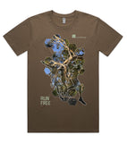 DESIGN 80 Mens crew neck graphic T-shirt