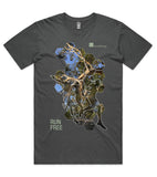 DESIGN 80 Mens crew neck graphic T-shirt