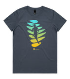 DESIGN 99 Womens crew neck graphic T-shirt