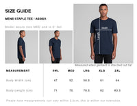 DESIGN 100 Mens crew neck graphic T-shirt
